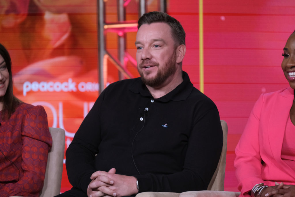 Jamie O'Hara attends the 2024 TCA Winter Press Tour