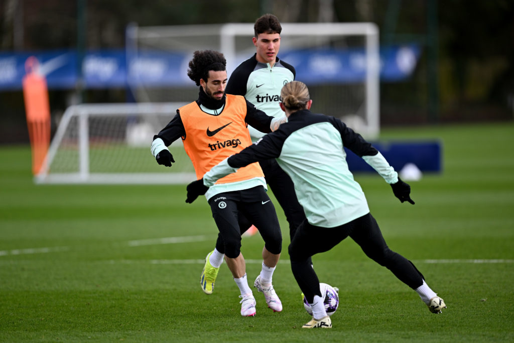 Chelsea Training Session And Press Conference