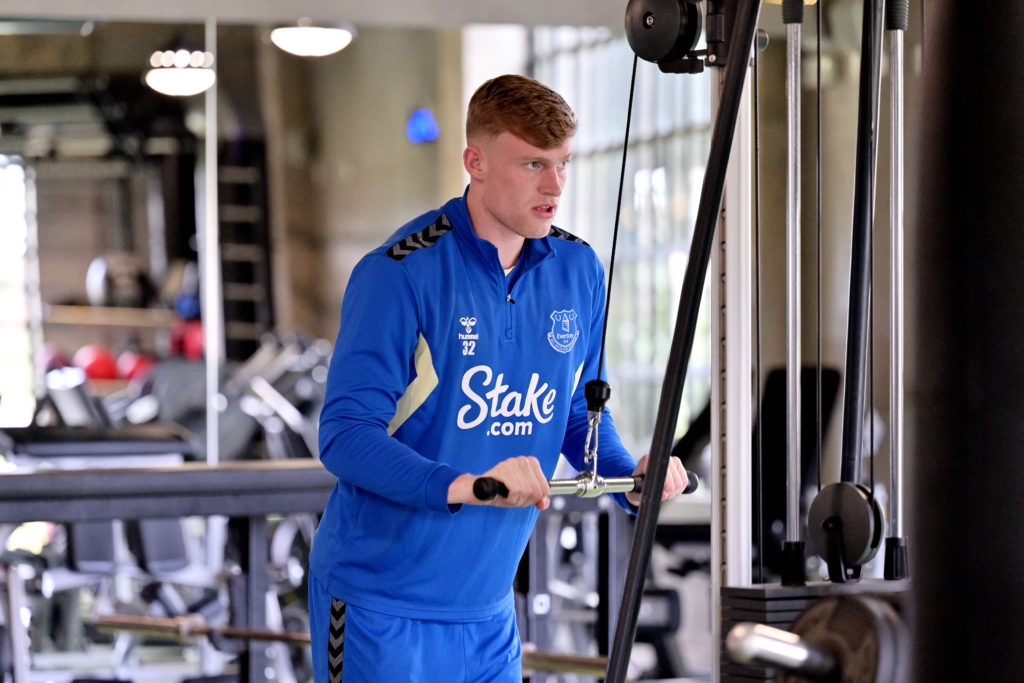 Everton Training Session