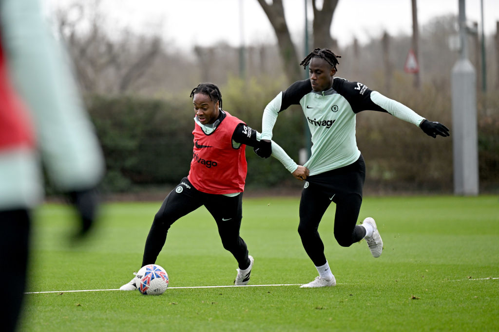 Chelsea Training and Press Conference
