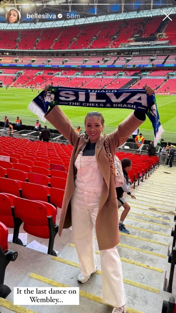Belle Silva at Wembley