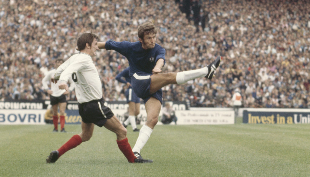 John Hollins Chelsea v Derby County 1970
