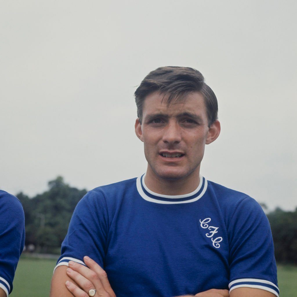 English footballer Bobby Tambling of Chelsea FC, 1964.