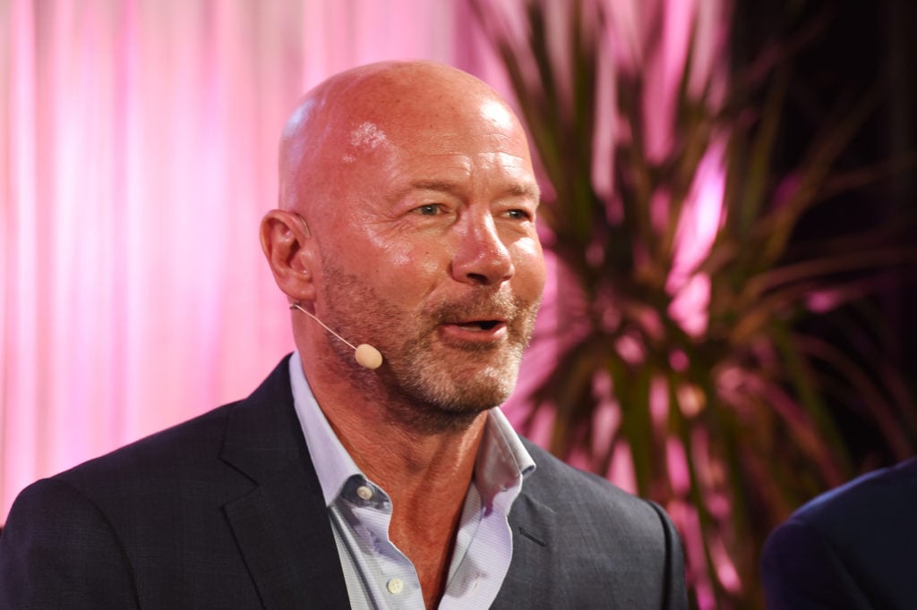 Alan Shearer at Spotify event