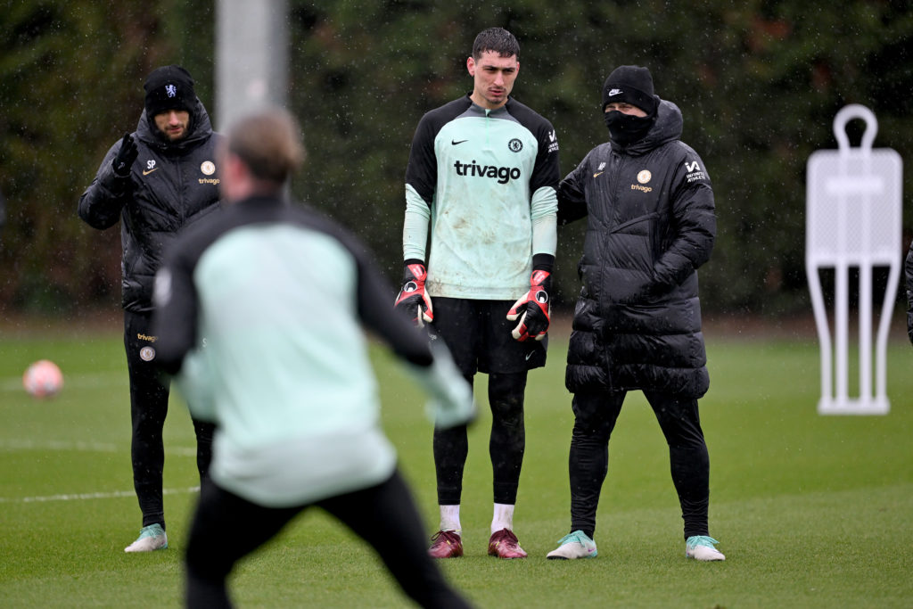 Chelsea Training and Press Conference