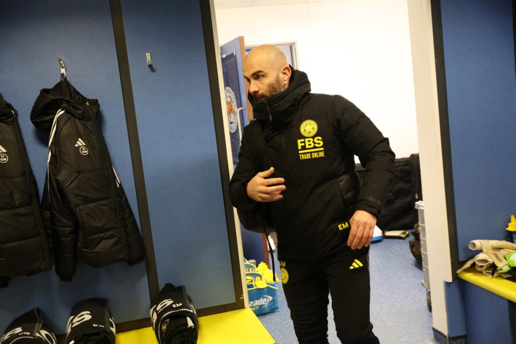 Leicester City Manager Enzo Maresca ahead of the Sky Bet Championship match between Cardiff City and Leicester City at Cardiff City Stadium on Dece...