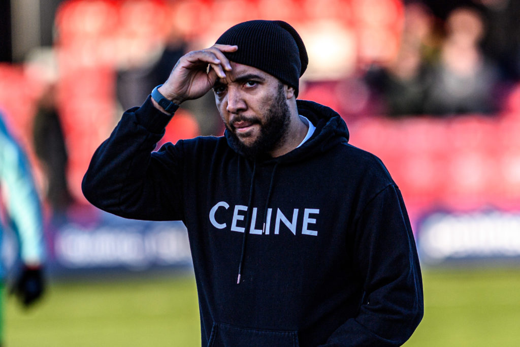 Troy Deeney as the Forest Green Rovers manager.