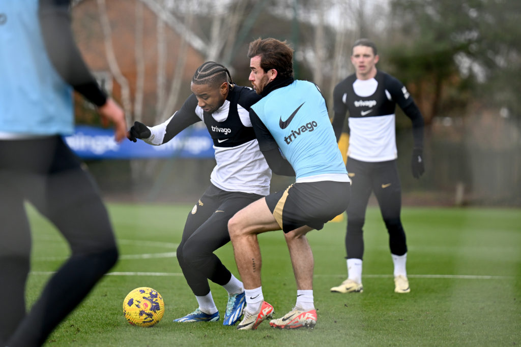 Chelsea Training and Press Conference