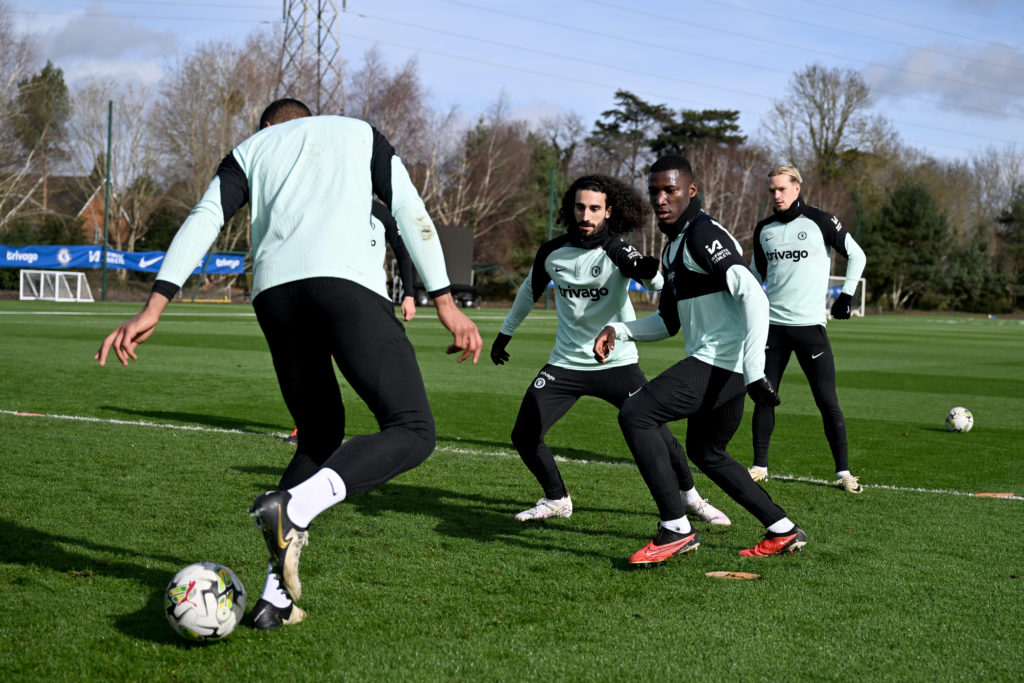 Chelsea Training Session and Press Conference