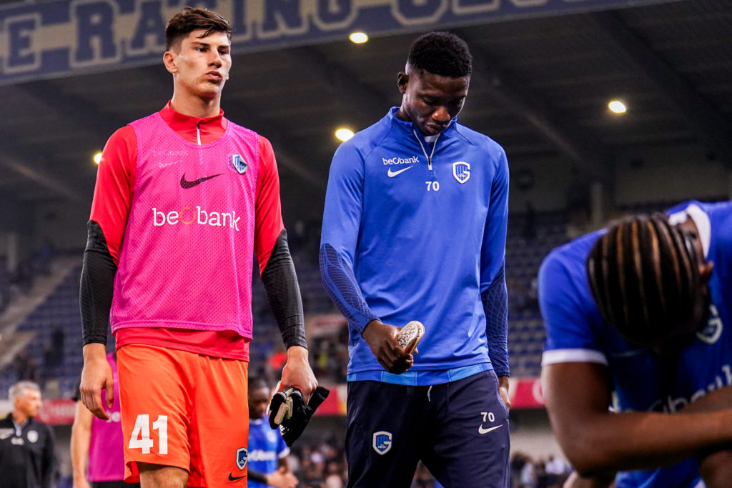 KRC Genk v Olympiakos Piraeus - UEFA Europe League Qualification Third Round Second Leg