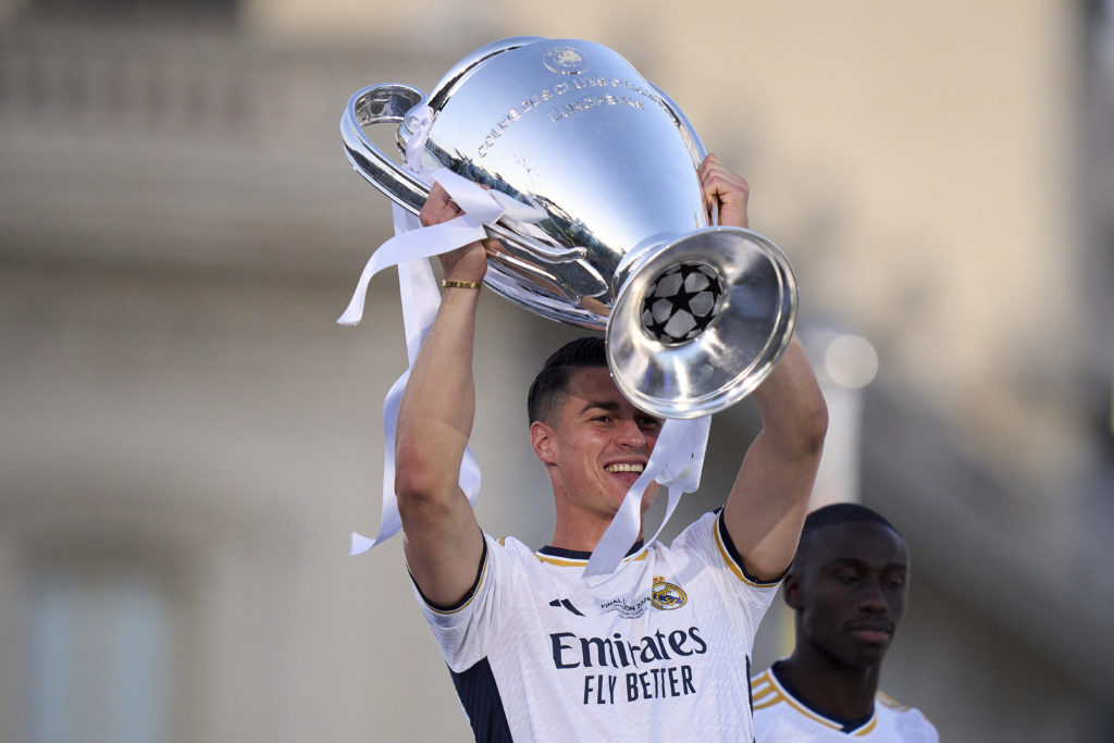 Real Madrid UEFA Champions League Trophy Parade