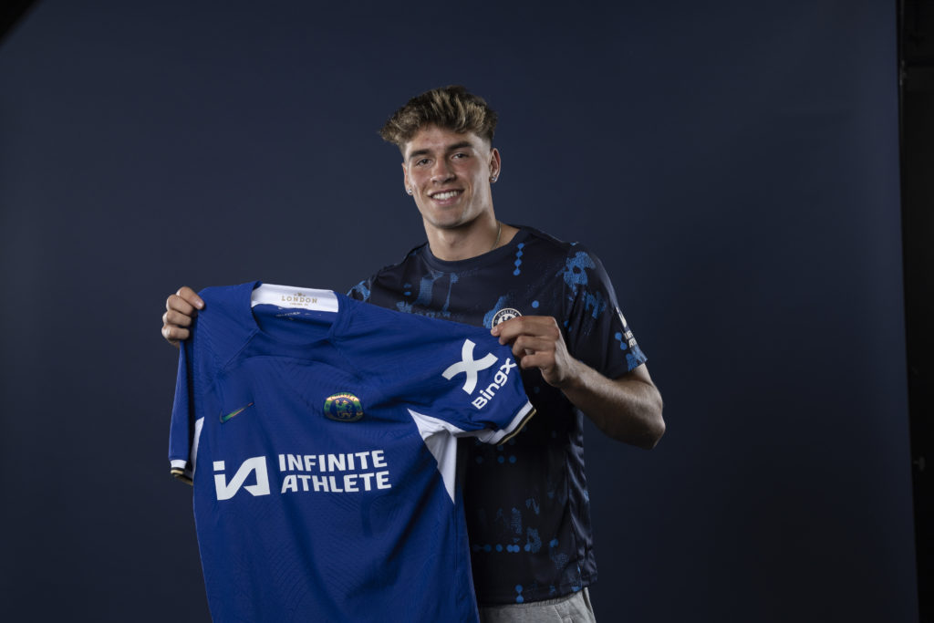 Chelsea Unveil New Signing Marc Guiu