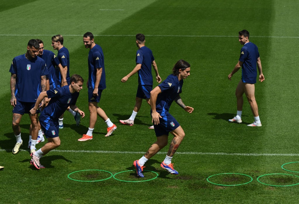 Italy Training Session And Press Conference: Round of 16 - UEFA EURO 2024