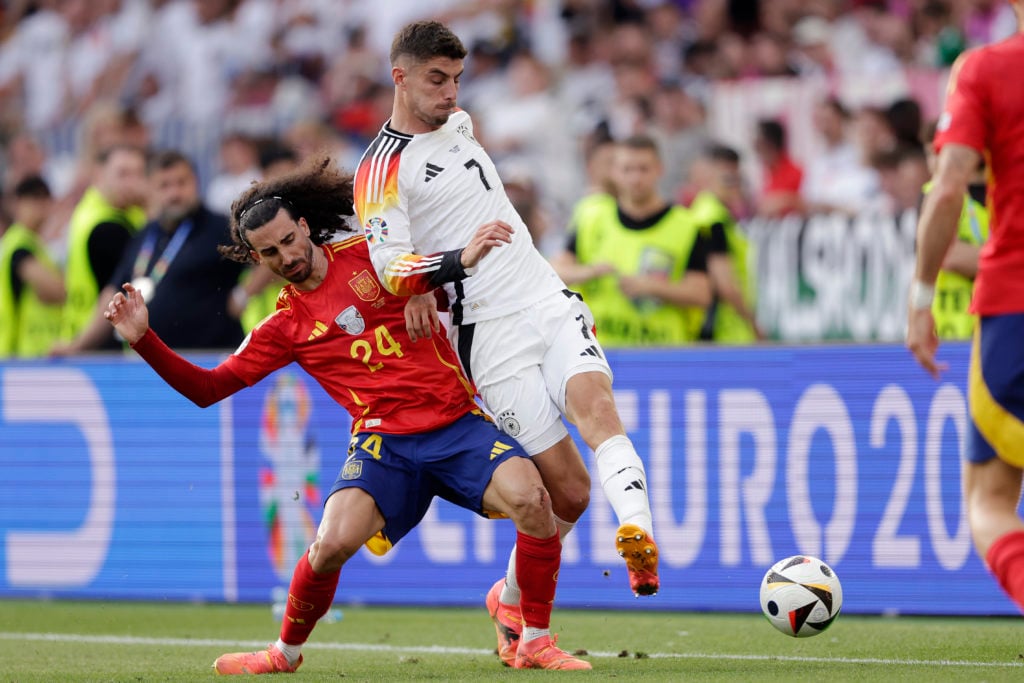 Spain  v Germany  -EURO