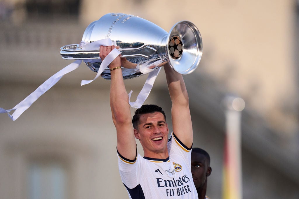 Real Madrid UEFA Champions League Trophy Parade