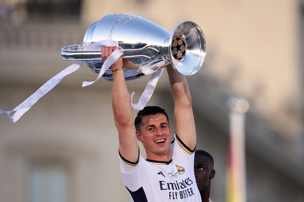Real Madrid UEFA Champions League Trophy Parade