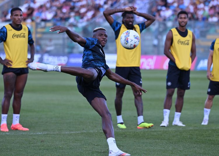 Photo by SSC NAPOLI/SSC NAPOLI via Getty Images