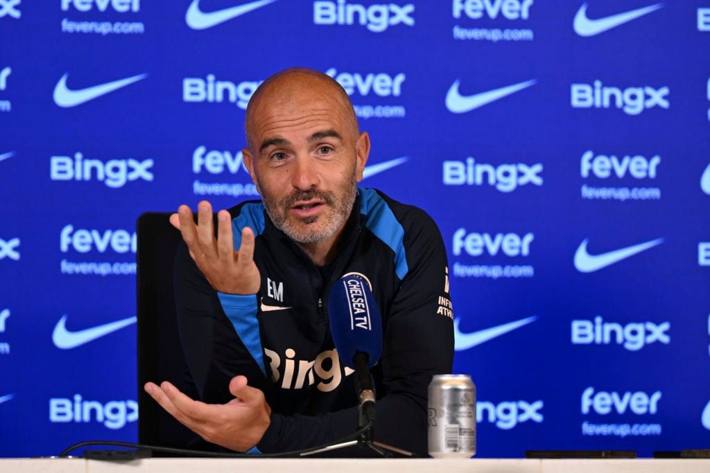 Chelsea Training Session And Press Conference