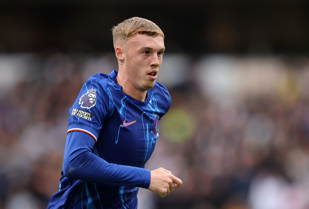 Cole Palmer of Chelsea during the Premier League match between Wolverhampton Wanderers FC and Chelsea FC