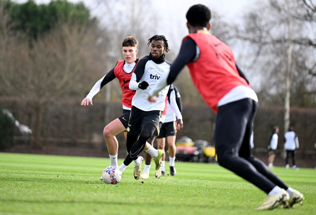 Chelsea Training and Press Conference