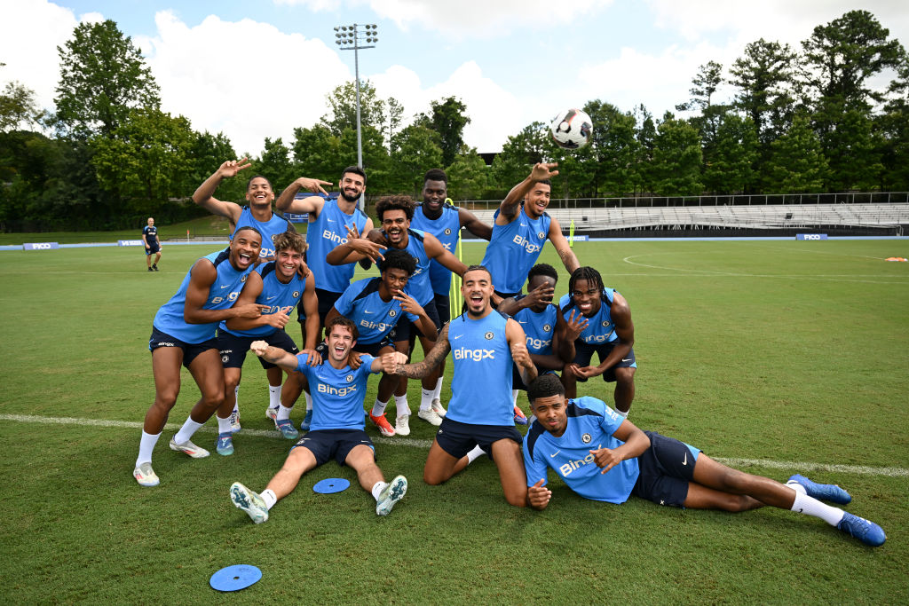 Chelsea Pre-Season Training Session