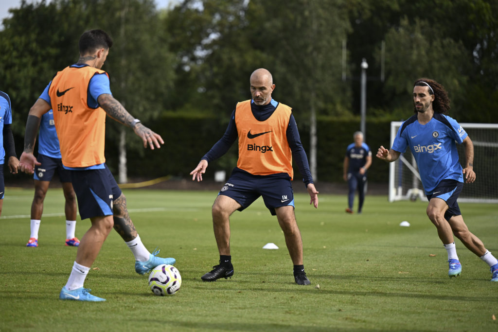 Chelsea Training Session And Press Conference