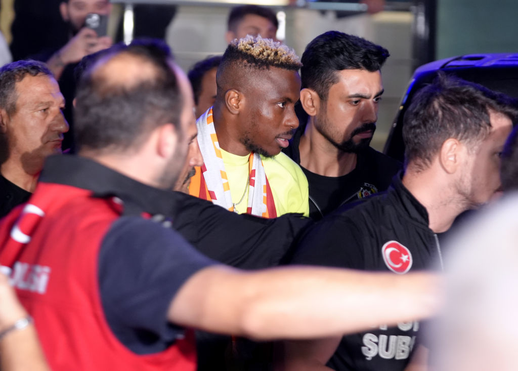 Victor Osimhen arrives in Istanbul on Galatasaray' transfer agenda