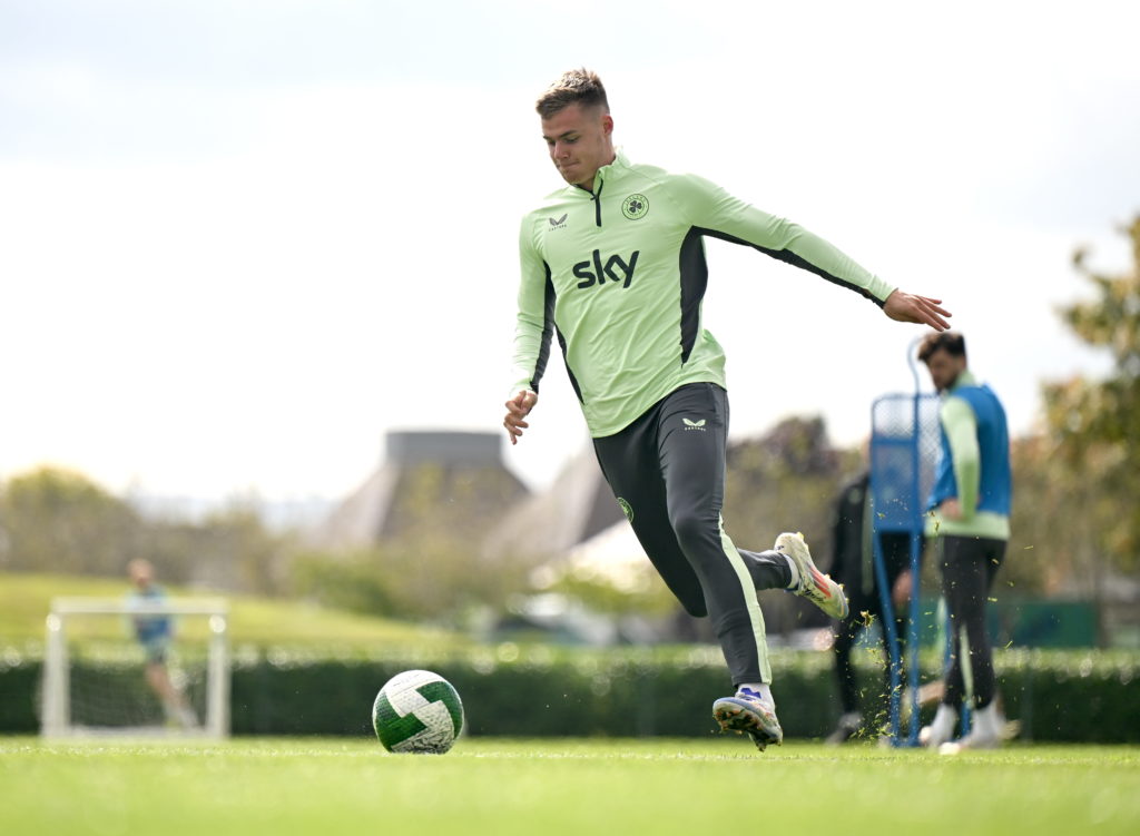Republic of Ireland Training Session and Press Conference