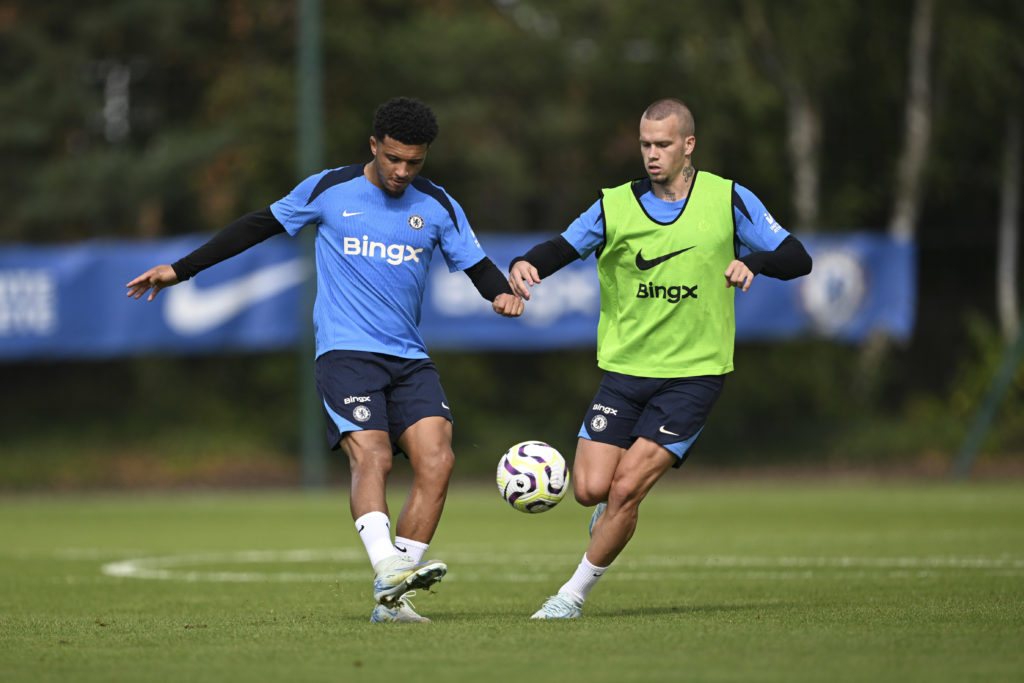 Chelsea Training and Press Conference