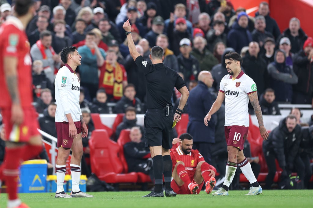 Liverpool v West Ham United - Carabao Cup Third Round