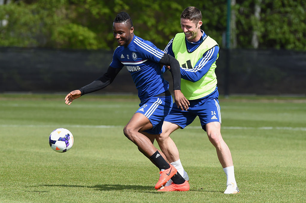 Soccer - Barclays Premier League - Chelsea Training Session - Cobham Training Ground