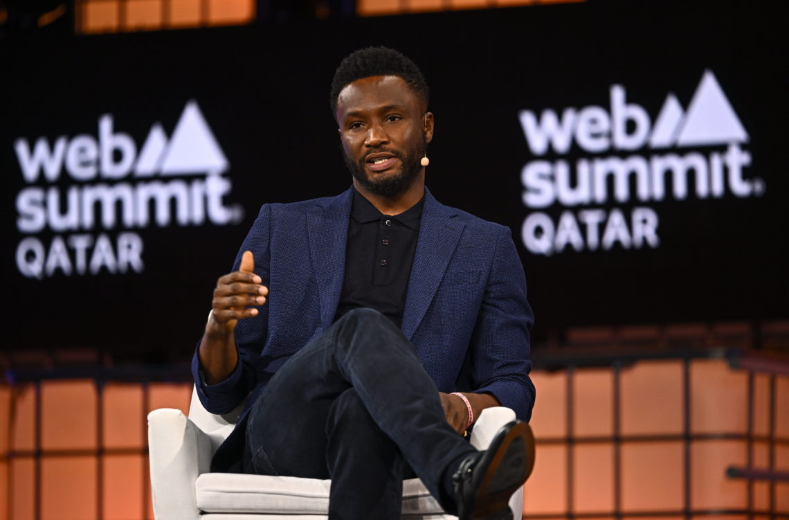 Photo By Ramsey Cardy/Sportsfile for Web Summit Qatar via Getty Images