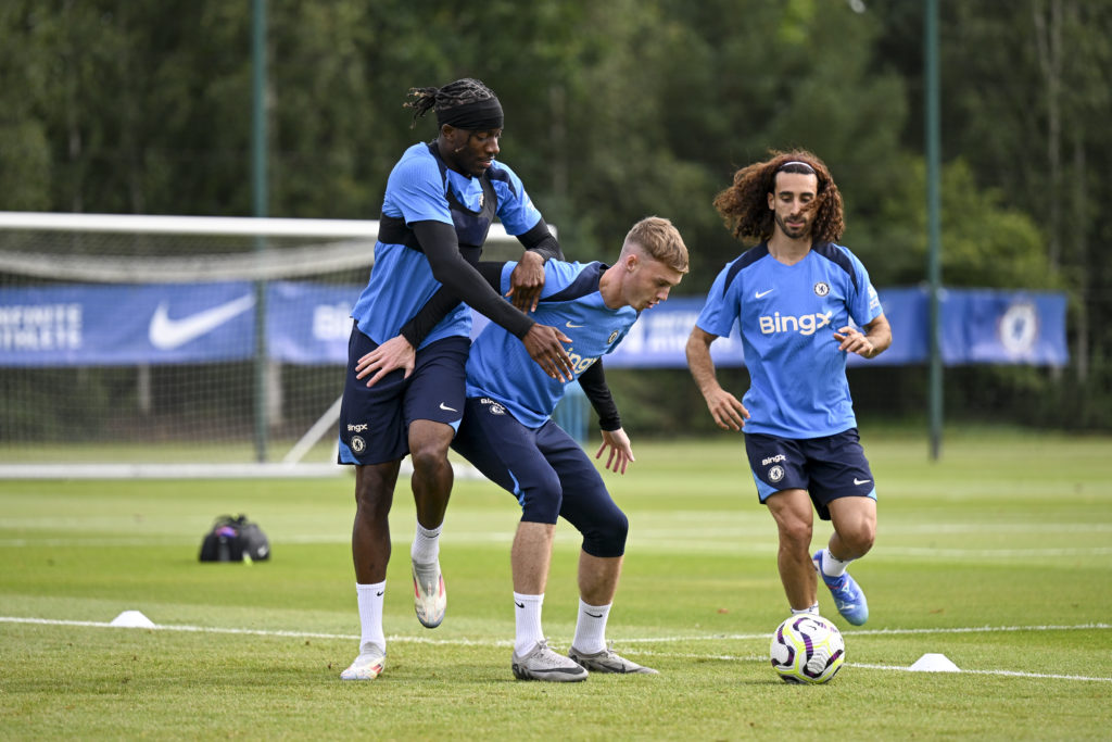 Chelsea Training Session And Press Conference