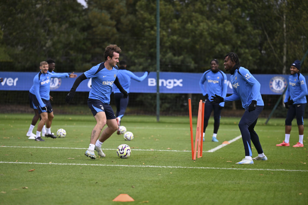 Chelsea Training and Press Conference