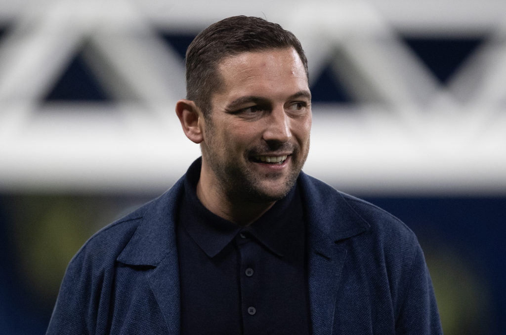 Chelsea sporting director Laurence Stewart at Carabao Cup tie