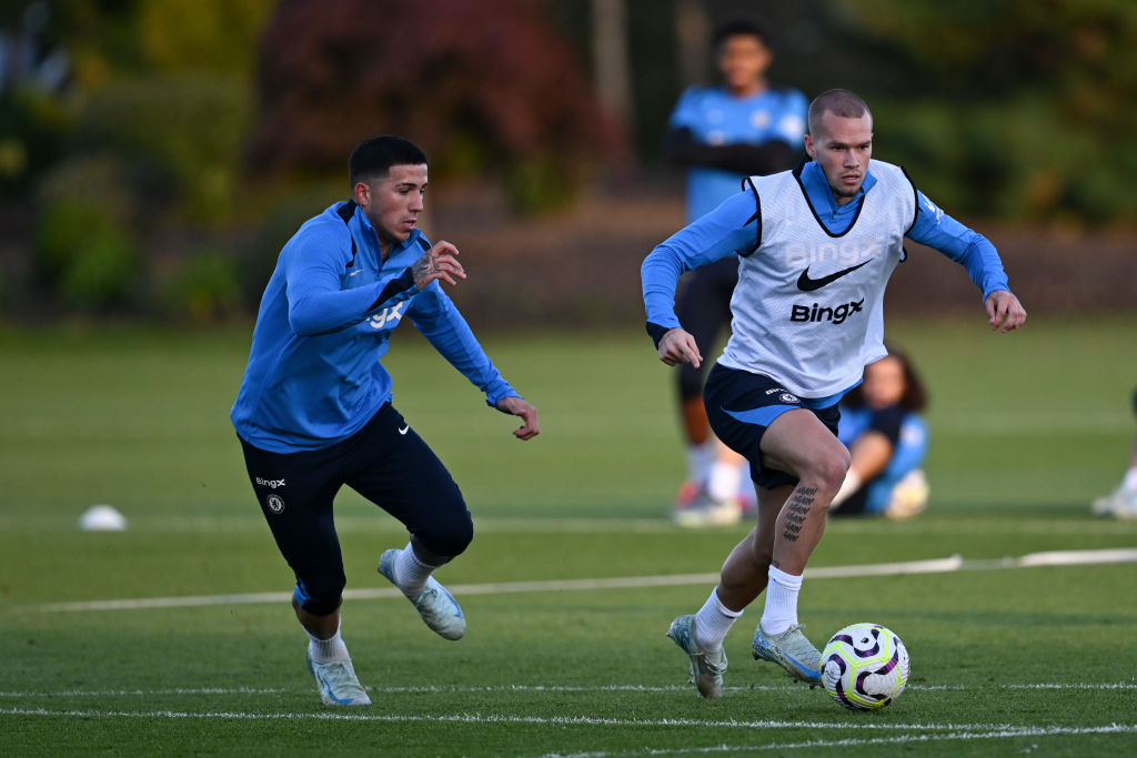 Chelsea Training and Press Conference