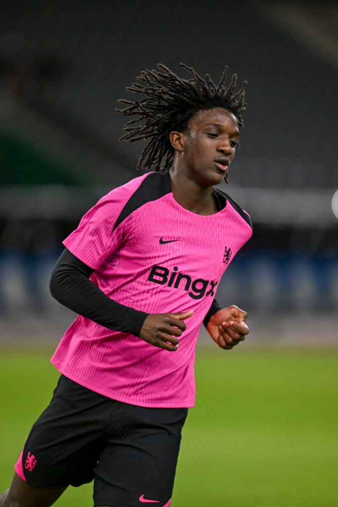 Chelsea FC Training Session And Press Conference - UEFA Conference League 2024/25 League Phase MD2