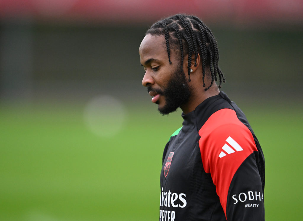 Arsenal FC Training Session And Press Conference - UEFA Champions League 2024/25 League Phase MD3