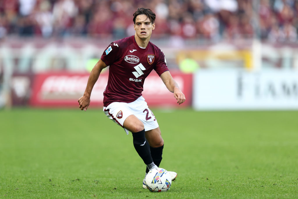 Samuele Ricci of Torino Fc in action during the Serie A