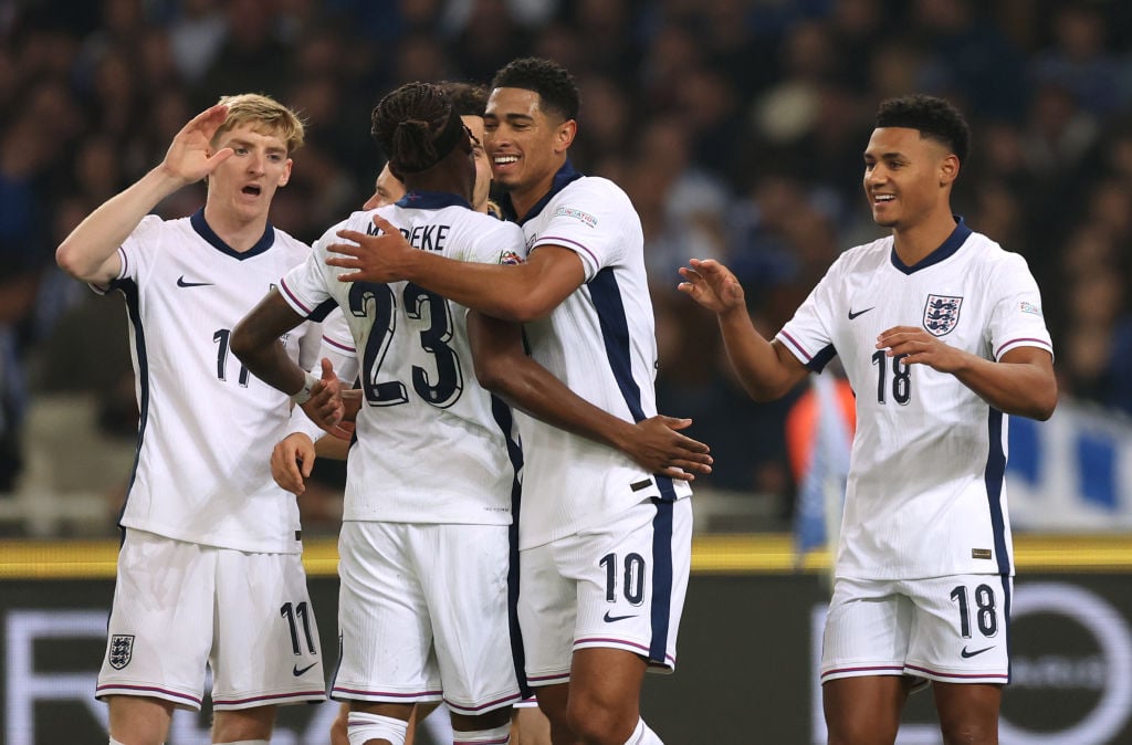 Greece v England - UEFA Nations League 2024/25 League B Group B2