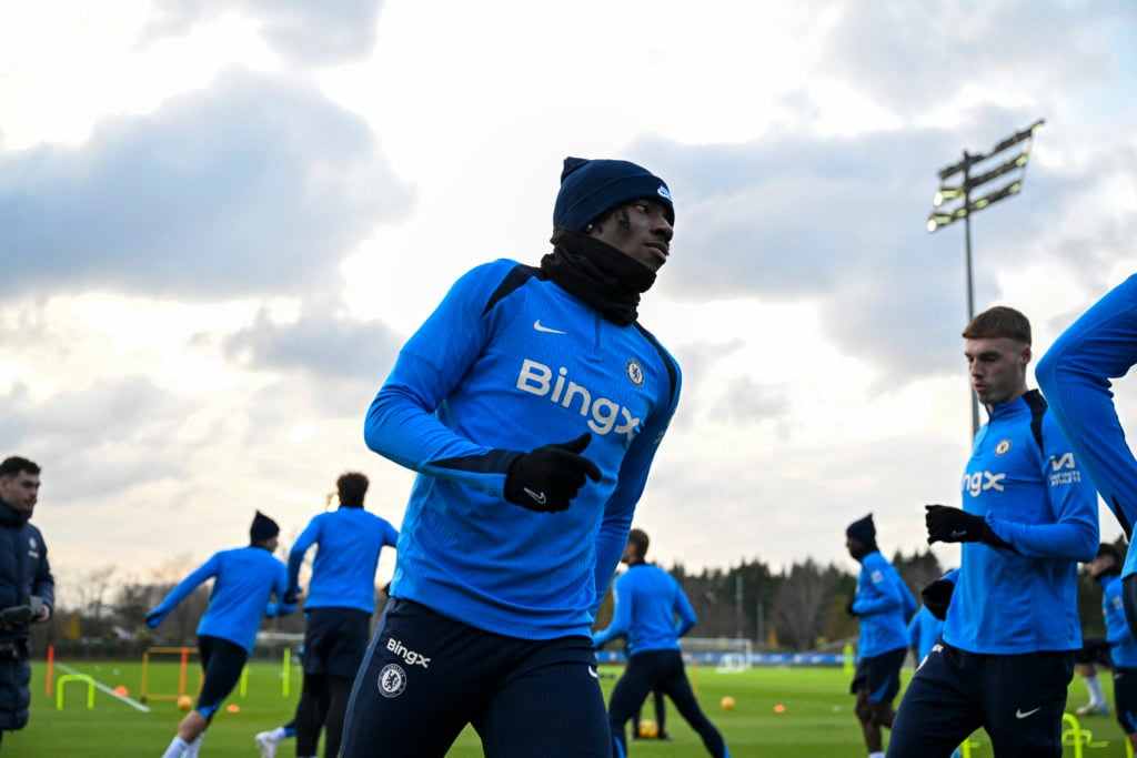 Chelsea Training and Press Conference