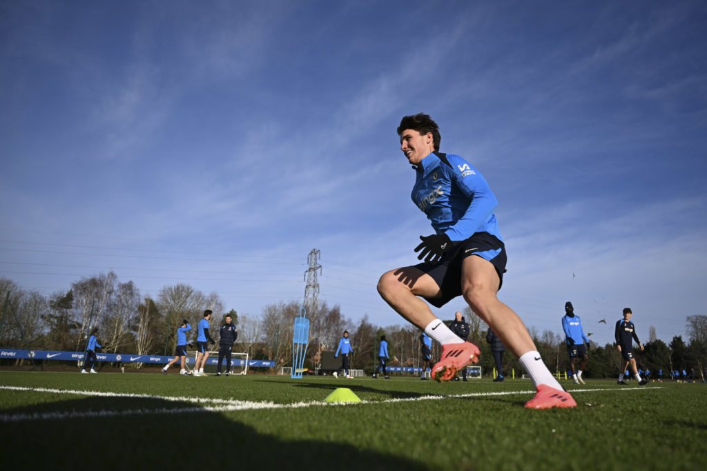 Chelsea Training and Press Conference