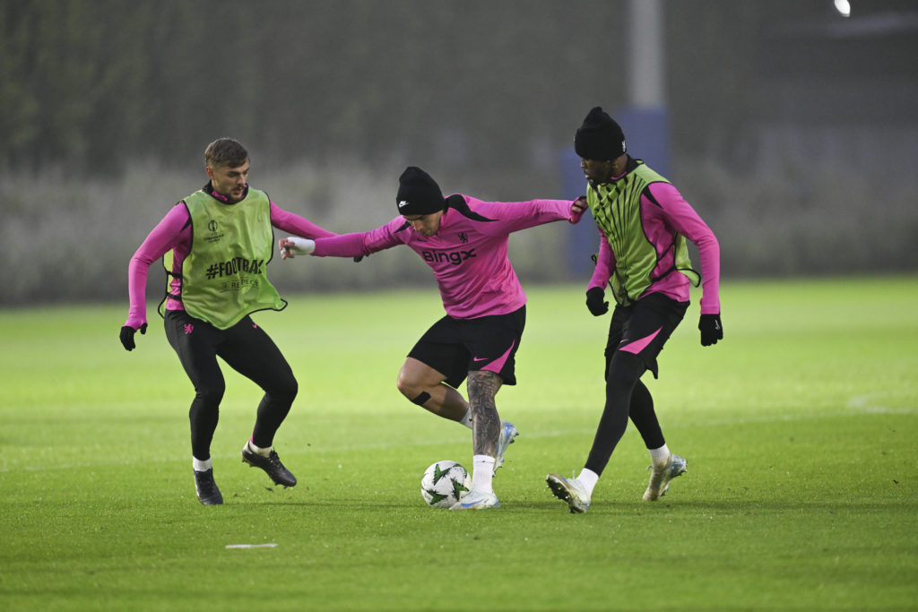 Chelsea Training and Press Conference