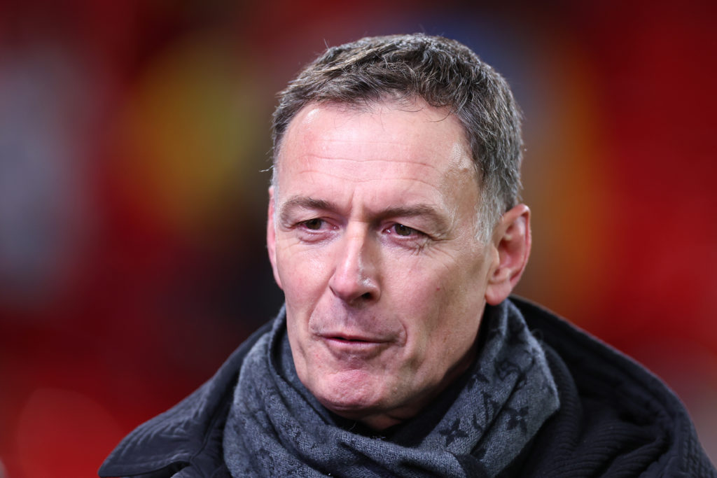 Chris Sutton during the UEFA Champions League 2024/25 League Phase MD5 match between Liverpool FC and Real Madrid C.F. at Anfield on November 27, 2...