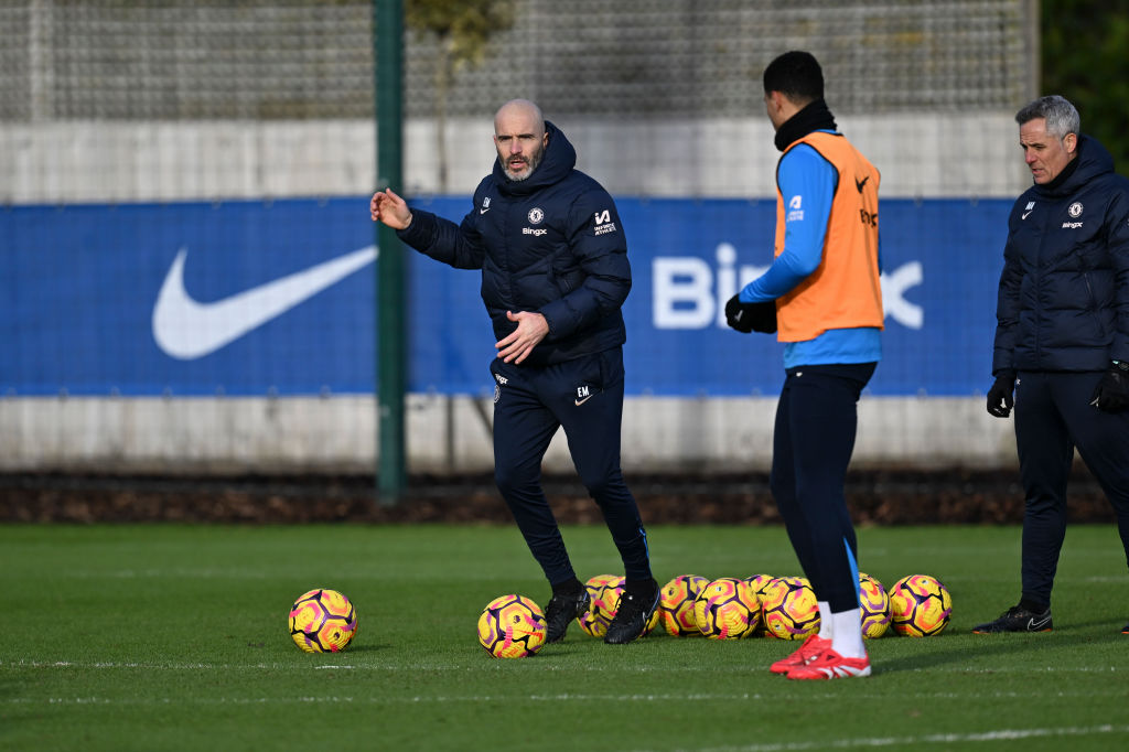 Chelsea Training Session And Press Conference