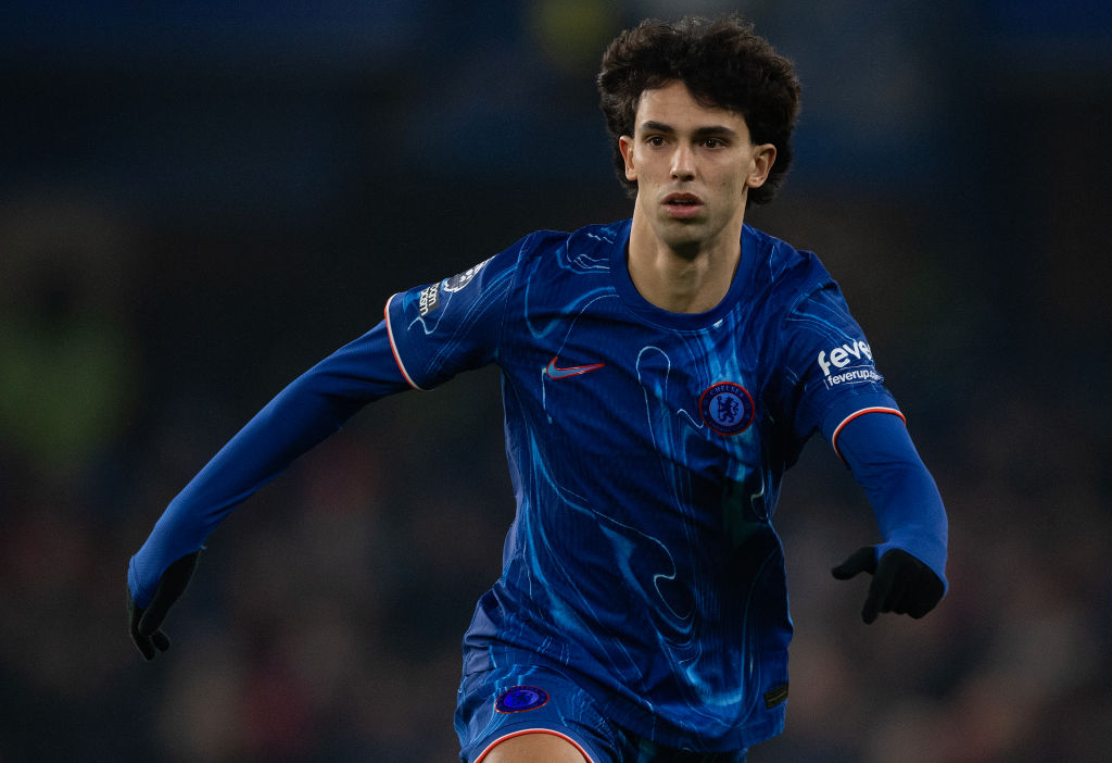 Joao Felix of Chelsea during the Premier League match between Chelsea FC and AFC Bournemouth at Stamford Bridge on January 14, 2025 in London, Engl...