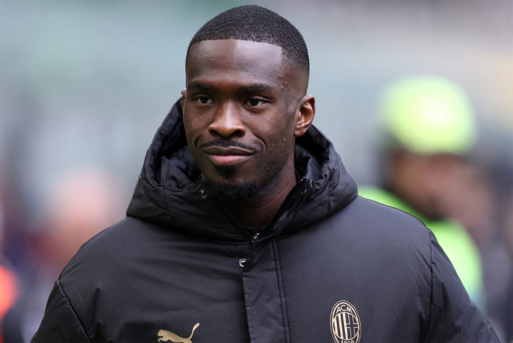 Fikayo Tomori of Ac Milan looks on during the Serie A