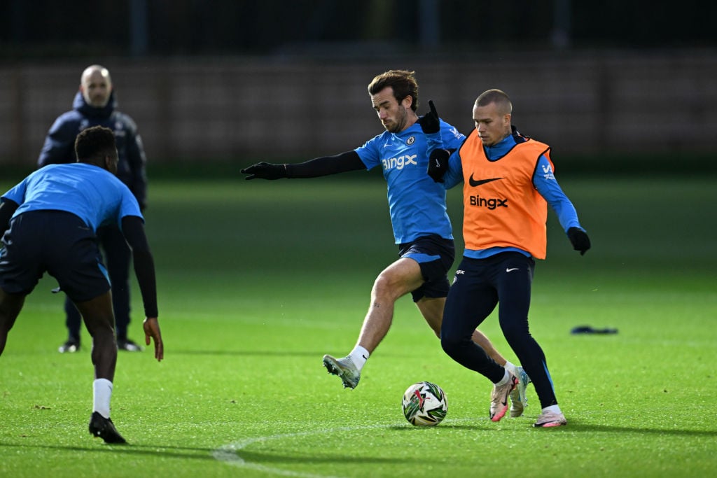 Chelsea Training and Press Conference