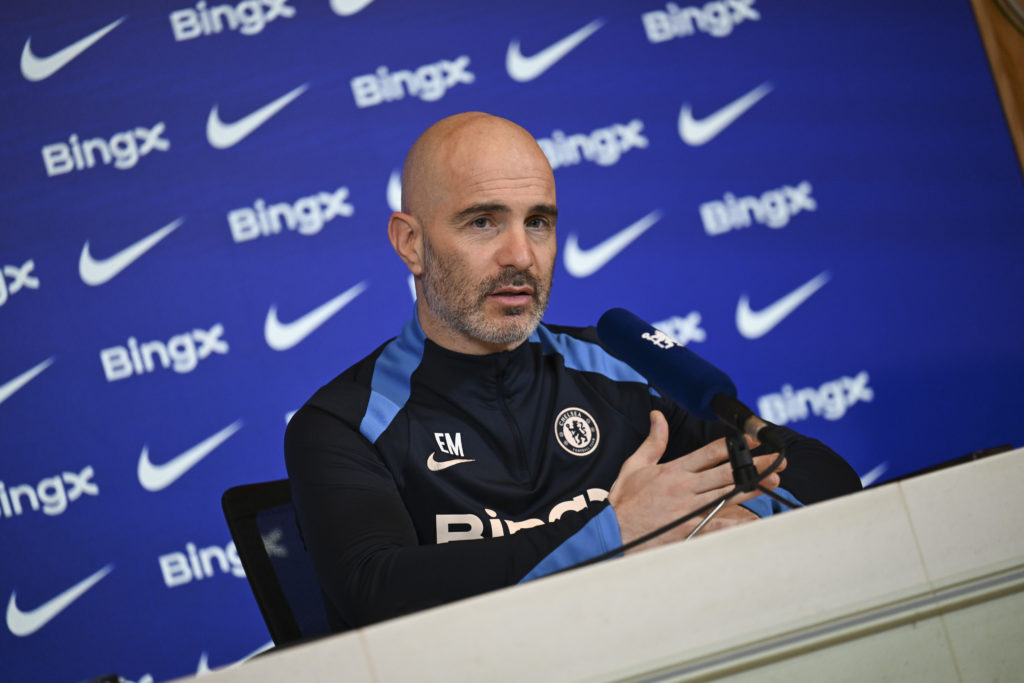 Chelsea Training Session And Press Conference