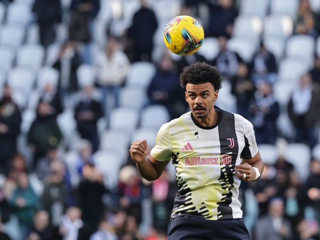 Renato Veiga participates in the Serie A 2024-2025 match between Juventus and Empoli in Turin, Italy, on February 2, 2025.